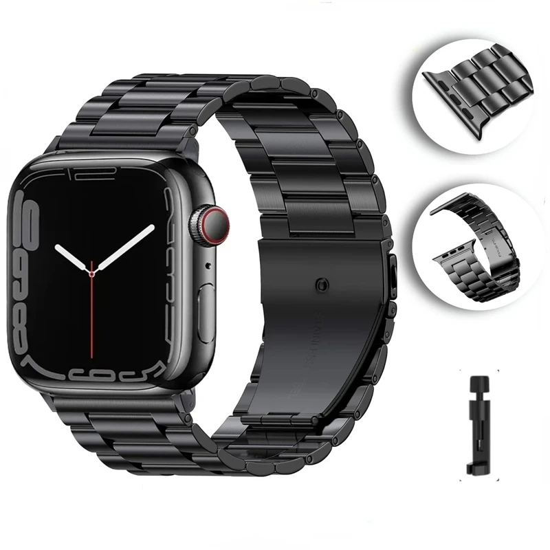 Metal strap For Apple watch 49mm 45mm 41mm 44mm 42mm 40mm 38mm stainless steel wristband For iwatch Ultra 8 76 5 4 3 2 1 SE band
Metal strap For Apple watch 49mm 45mm 41mm 44mm 42mm 40mm 38mm stainless steel wristband For iwatch Ultra 8 76 5 4 3 2 1 SE band