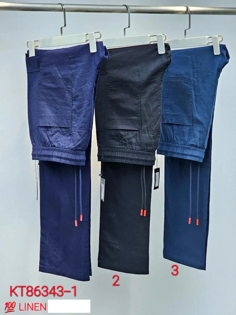 

BILLIONAIRE OECHSLI Pants Linen thin men 2024 Spring Summer New Casual Breathable Straight high quality Trousers size 31-40
