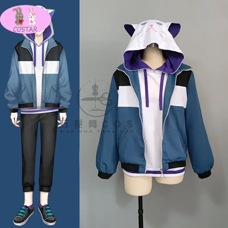 COSTAR Vtuber Nagao Kei Cosplay Costume Halloween Game Suit Jacket Outfits Women Men Daily Wear Jacket Coat
COSTAR Vtuber Nagao Kei Cosplay Costume Halloween Game Suit Jacket Outfits Women Men Daily Wear Jacket Coat