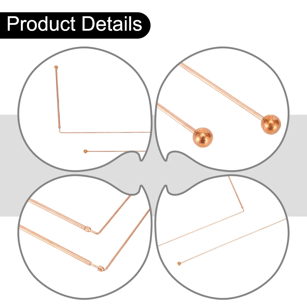 Copper Dowsing Rods Probing Rod 1* Bag 13.86 X 6.93 X 0.71 Inch Spare Parts For Treasure Tools For Water Detection Useful
Copper Dowsing Rods Probing Rod 1* Bag 13.86 X 6.93 X 0.71 Inch Spare Parts For Treasure Tools For Water Detection Useful