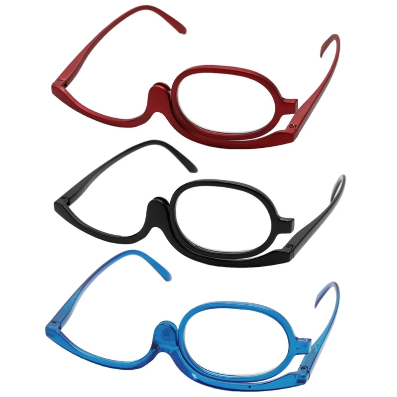 

Magnifying Glasses Rotating Makeup Reading Glasses Folding Eyeglasses Cosmetic General +1.0 +1.5 +2.0+2.5+3.0+3.5+4.0