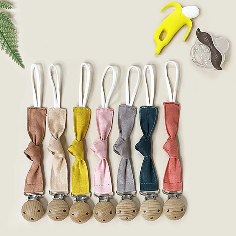 Baby Fabric Pacifier Clip Chain Fasteners Schnullerkette Cotton Wood Nipple Dummy Holder for Children Boy Girl Accessories Gift
Baby Fabric Pacifier Clip Chain Fasteners Schnullerkette Cotton Wood Nipple Dummy Holder for Children Boy Girl Accessories Gift