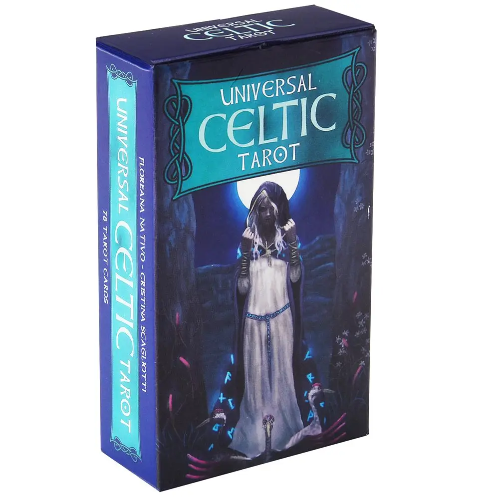 Universal Celtic Tarot Cards Oracle A 78 Deck Oracle English Visions Divination Edition Borad Playing Games for Women Girls
Universal Celtic Tarot Cards Oracle A 78 Deck Oracle English Visions Divination Edition Borad Playing Games for Women Girls