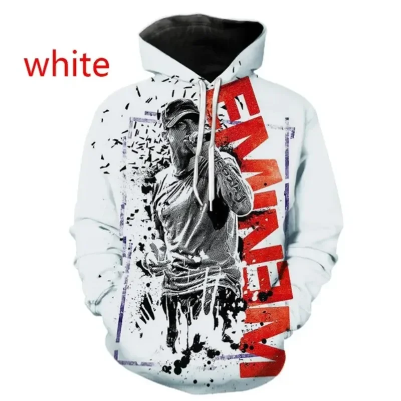 

Y2k Fshion Rap Stars Eminem 3d Print Hoodies for Men and Women Onlyfans Cosplay Men's Clothing Quality Haikyuu Sweatshirts
