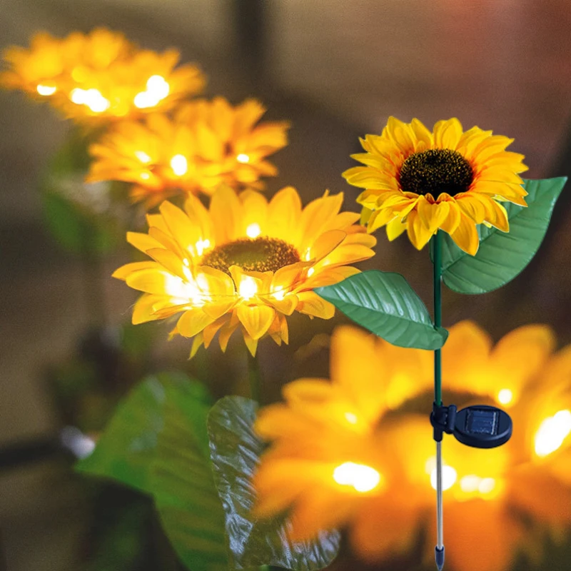 Led Solar Sunflower Lights Outdoor Waterproof Garden Yard Lawn Landscape Lamp Home Decorative Flower Lights
Led Solar Sunflower Lights Outdoor Waterproof Garden Yard Lawn Landscape Lamp Home Decorative Flower Lights