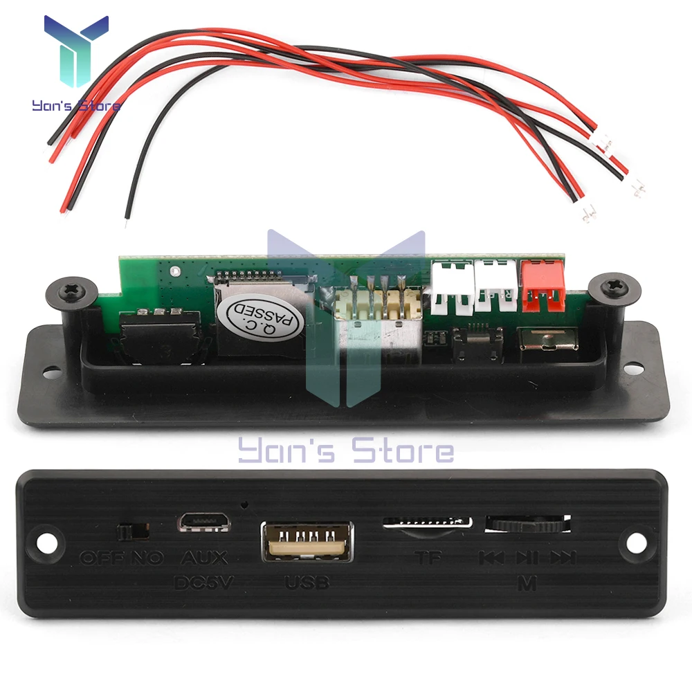 MP3 декодер для самостоятельной сборки, 6 Вт, плата 5 В, 2x3 Вт, усилитель, Bluetooth 5,0, mp3-плеер, автомобильный модуль FM-радио, запись вызовов, TF, AUX, WMA, WAV, FLAC, APE
MP3 декодер для самостоятельной сборки, 6 Вт, плата 5 В, 2x3 Вт, усилитель, Bluetooth 5,0, mp3-плеер, автомобильный модуль FM-радио, запись вызовов, TF, AUX, WMA, WAV, FLAC, APE