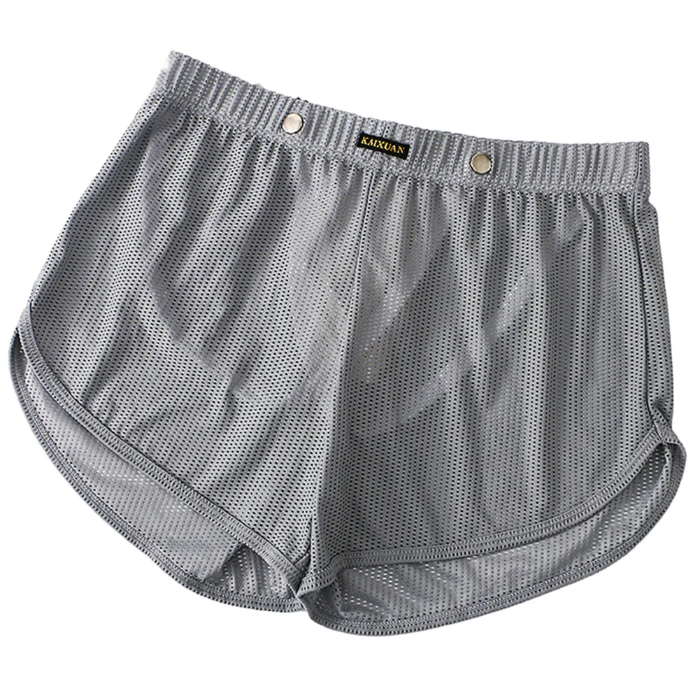 Men Fine Mesh See-through Shorts Breathable Sweat Boxer Briefs Scrotum Pouch Panties High Stretch Underpants Bikini Underwear
Men Fine Mesh See-through Shorts Breathable Sweat Boxer Briefs Scrotum Pouch Panties High Stretch Underpants Bikini Underwear