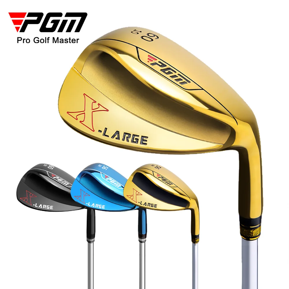 

PGM Golf Wedges 56° 60° Degrees Increase Size Version Steel Golf Clubs Men's and Women's Unisex Sand Widened Bottom Wedges SG004