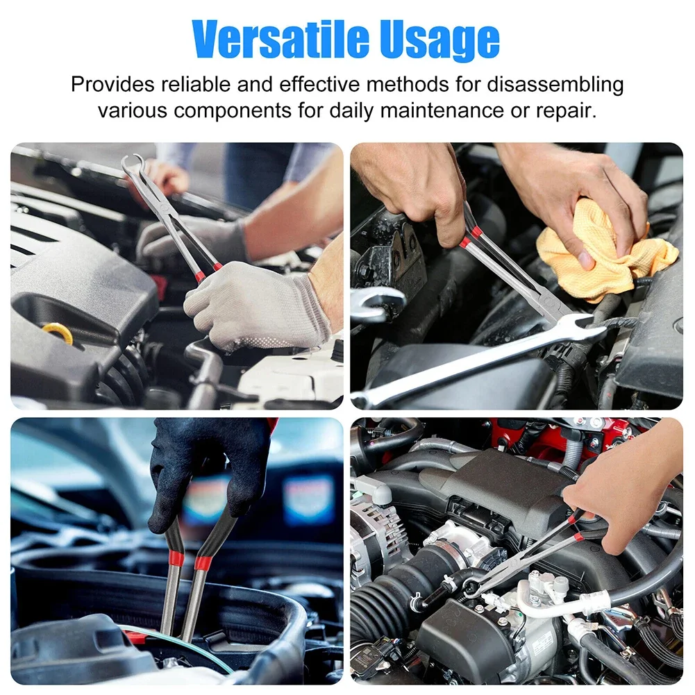 Electrical Disconnect Pliers 11inch Electrical Disconnect Long Plug Removal Pliers For Car Connectors Hand-held Disassembly Tool
Electrical Disconnect Pliers 11inch Electrical Disconnect Long Plug Removal Pliers For Car Connectors Hand-held Disassembly Tool