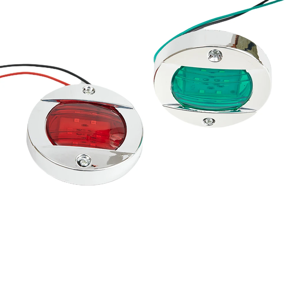 2Pcs LED Boat Navigation Light Marine Yacht Warning Light 12V Waterproof Sailing Signal Lamp For Boat Truck Side Marker Lights
2Pcs LED Boat Navigation Light Marine Yacht Warning Light 12V Waterproof Sailing Signal Lamp For Boat Truck Side Marker Lights