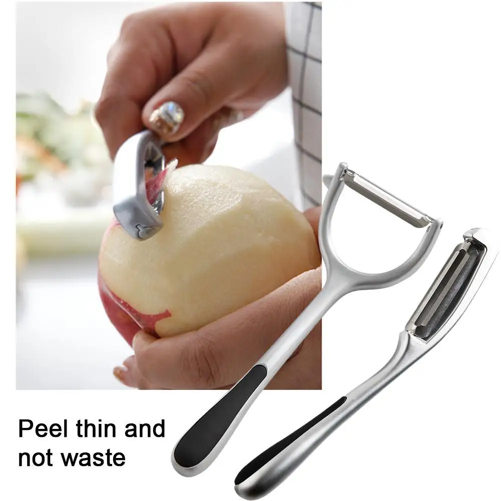 

2PCS/SET Apple Peeler Stainless Steel Fruit Peeler Kitchen Potato Scraper Household Melon And Fruit Planer Knife