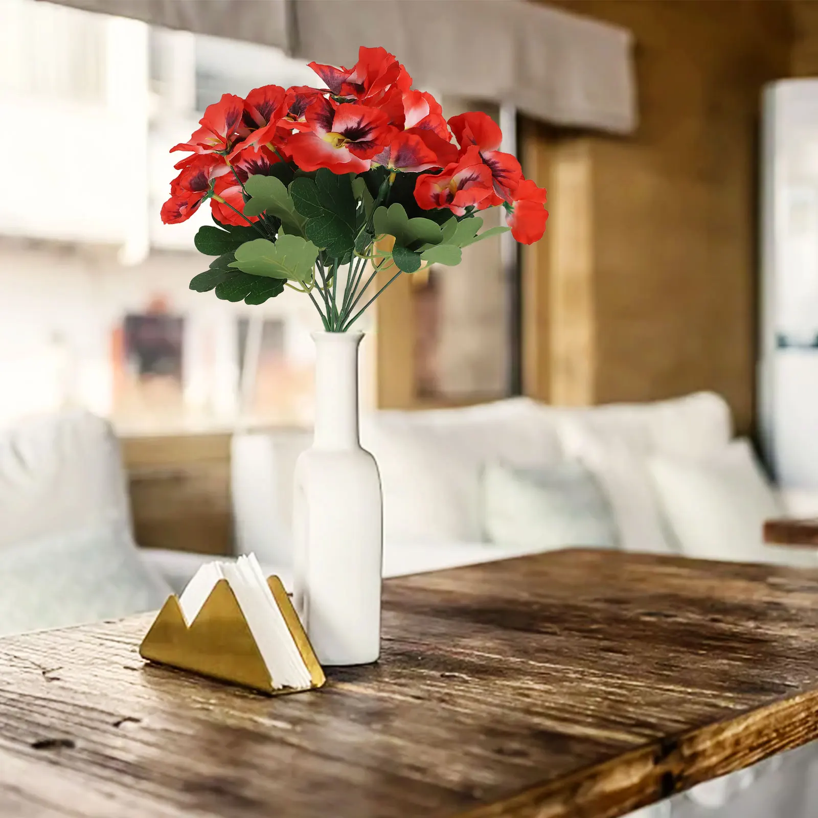 Artificial Pansy Flowers Artificial Flowers 10 Heads 26cm Silk Fake Butterfly Orchid Flower Home Office Wedding Decoration
Artificial Pansy Flowers Artificial Flowers 10 Heads 26cm Silk Fake Butterfly Orchid Flower Home Office Wedding Decoration
