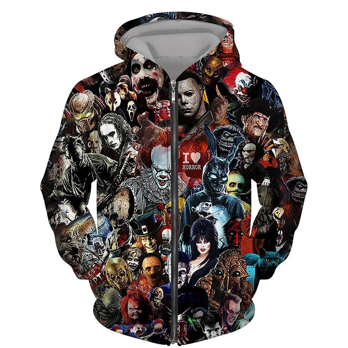 2024 Men Clothing Scary Clown Men's Zip Hoodie Designer Knits Zipper Red Harajuku New In Sweatshirts For Trashy Y2k Long Coat Mr
2024 Men Clothing Scary Clown Men's Zip Hoodie Designer Knits Zipper Red Harajuku New In Sweatshirts For Trashy Y2k Long Coat Mr
