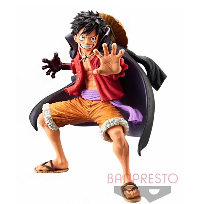 

Bandai Original Banpresto One Piece Monkey D. Luffy King Of Artist Action Anime Figure Ornament Collection Toy Gift For Children