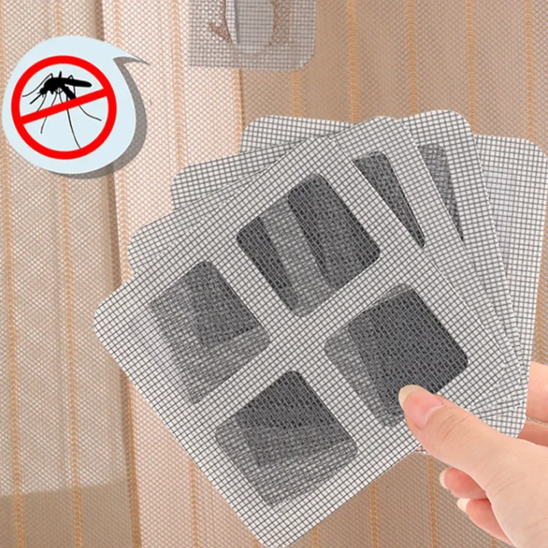 

3Pcs Fix Net Window Home Adhesive Anti Mosquito Fly Bug Insect Repair Screen Wall Patch Stickers Mesh Window Screen Window Net