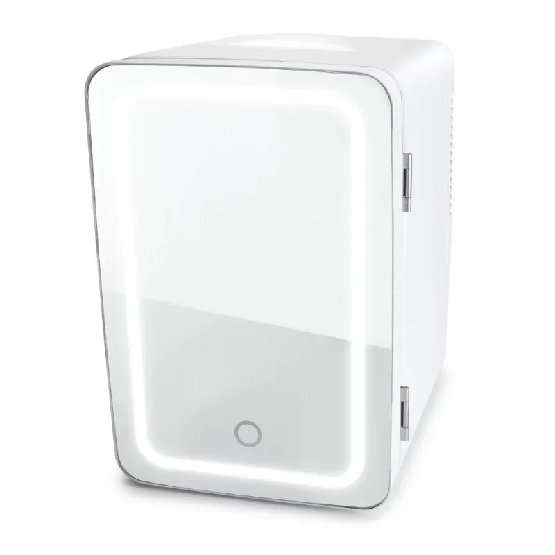 6L Mini Fridge Beauty & Skincare Refrigerator, Glass Door, White, 10.6"x11.7"x7.7"
6L Mini Fridge Beauty & Skincare Refrigerator, Glass Door, White, 10.6"x11.7"x7.7"