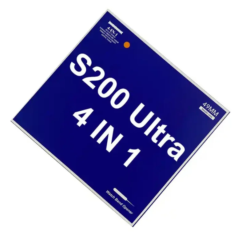 New Arrival S200 ultra smartwatch 4 in 1 Heart Rate Tracker Wireless Charging message reminder HD large screen smart watch 2023
New Arrival S200 ultra smartwatch 4 in 1 Heart Rate Tracker Wireless Charging message reminder HD large screen smart watch 2023