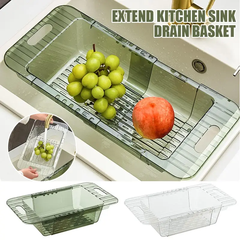 Retractable Extend Kitchen Sink Drain Basket For Tableware Fruits Vegetables Household Kitchen Gadgets Accessories
Retractable Extend Kitchen Sink Drain Basket For Tableware Fruits Vegetables Household Kitchen Gadgets Accessories
