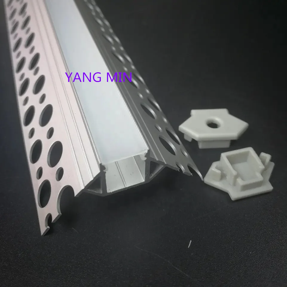 

2M/PCS Recessed Outer Corner Plaster in Aluminium Channel / Extrusion / Profile for Housing LED Strip