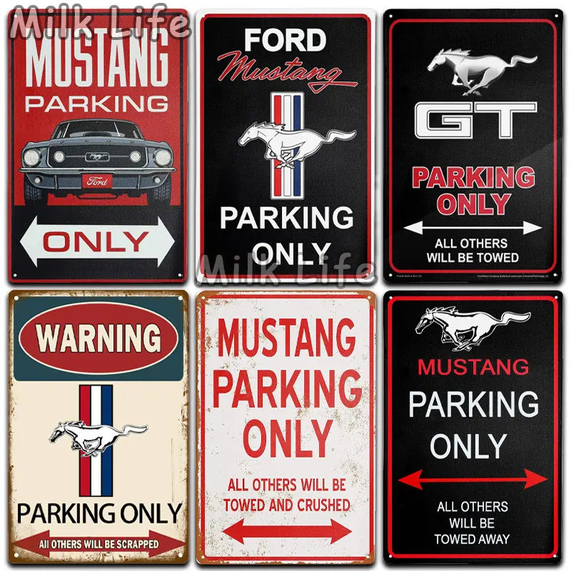 Mustang GT 500 Parking Only Tin Sign for Home Room Bedroom Restaurant Garage Pub Club Bar Wall Art Painting Decor 12 X 8 Inches 
Mustang GT 500 Parking Only Tin Sign for Home Room Bedroom Restaurant Garage Pub Club Bar Wall Art Painting Decor 12 X 8 Inches
