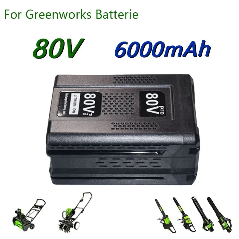 80V 6000/8000mAh Replacement Battery,for Greenworks PRO 80V Li-ion Battery GBA80150 GBA80150 GBA80200 GBA80250 GBA80300 GB
80V 6000/8000mAh Replacement Battery,for Greenworks PRO 80V Li-ion Battery GBA80150 GBA80150 GBA80200 GBA80250 GBA80300 GB