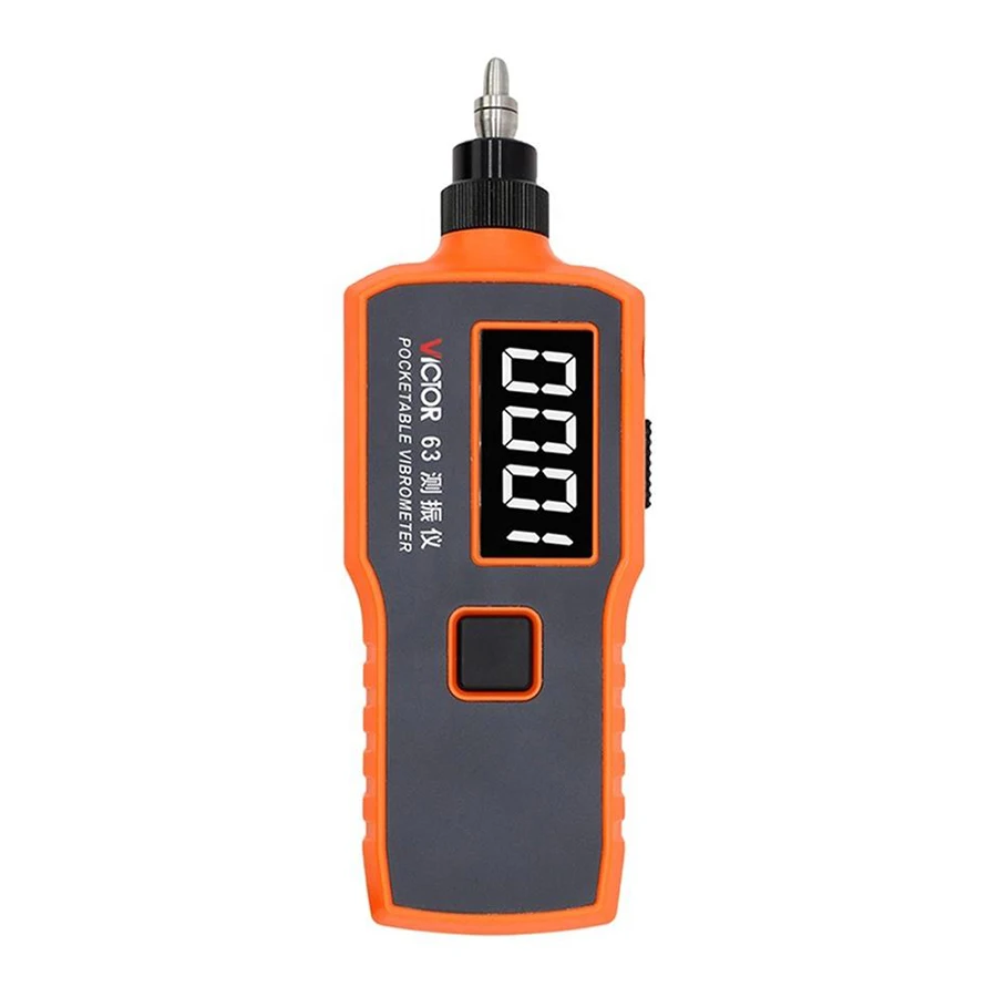 63 RuoShui Handheld 0~1999um 10 To 1000Hz with Build-in Probe Portable Vibrometro Vibrate Test Meter Vibration Meter
63 RuoShui Handheld 0~1999um 10 To 1000Hz with Build-in Probe Portable Vibrometro Vibrate Test Meter Vibration Meter