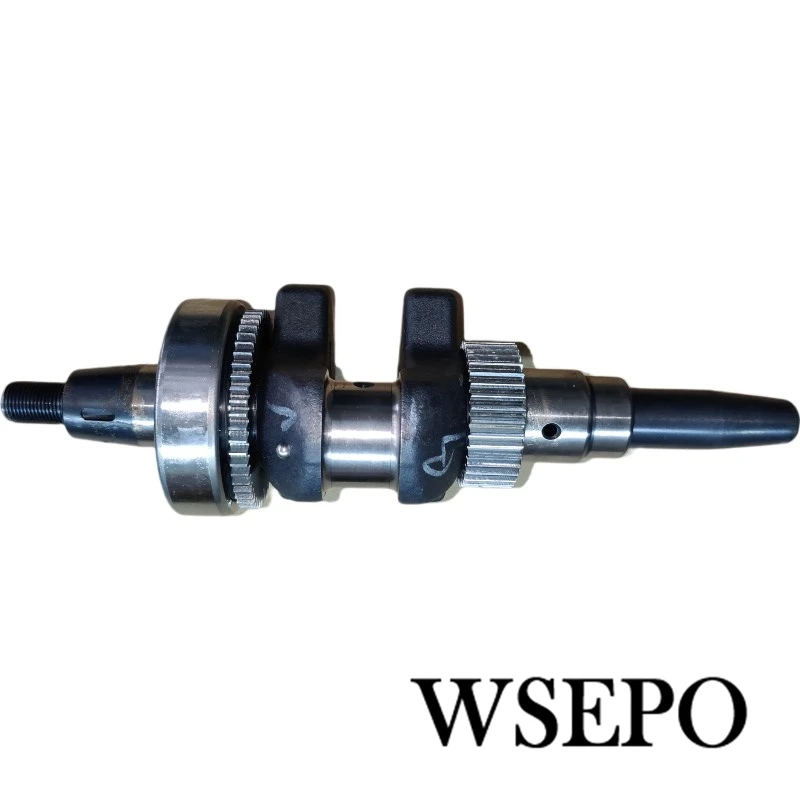 

Tapered Conal Crankshaft Assy.With Bearing and Gear For 186F/FA L100 Model 9HP Air Cool Diesel Engine Powered 5-5.5KW Generator