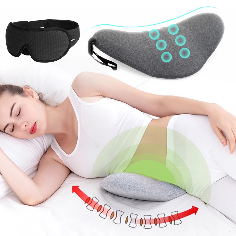 Lumbar Support Massage Pillow Memory Foam Waist Pillow Pad Washable Cushion for Back Pain Relief Sleep Orthopedic Joint Relax
Lumbar Support Massage Pillow Memory Foam Waist Pillow Pad Washable Cushion for Back Pain Relief Sleep Orthopedic Joint Relax