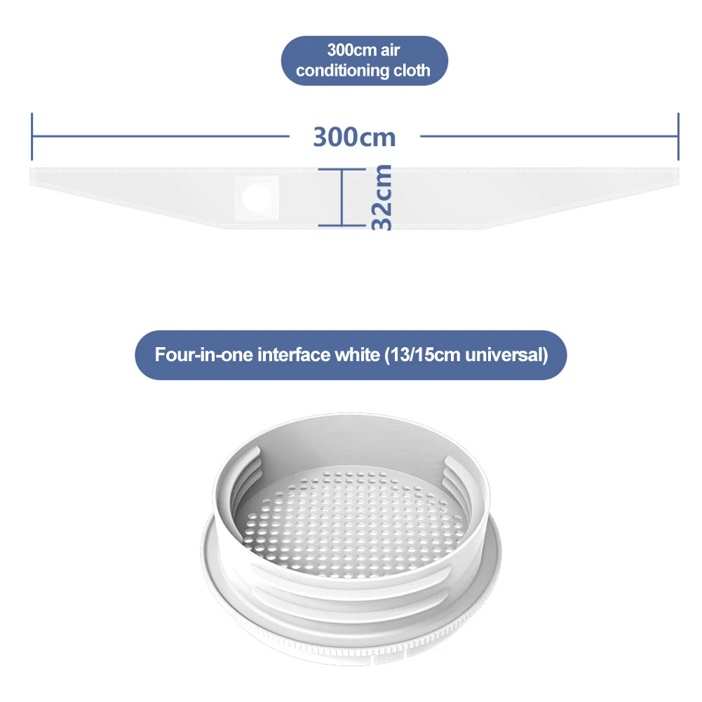 Flexible Vent Pipe for Portable Air Conditioners Scalable and Portable Reliable and Safe Upgraded Sealing Performance
Flexible Vent Pipe for Portable Air Conditioners Scalable and Portable Reliable and Safe Upgraded Sealing Performance
