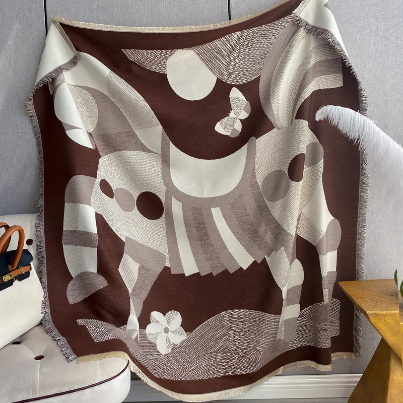 New Luxury Brand Square Cashmere Scarf for Women Thick Blanket Winter Office Shawls Wraps Tassel Stoles Warm Echarpe Pashmina
New Luxury Brand Square Cashmere Scarf for Women Thick Blanket Winter Office Shawls Wraps Tassel Stoles Warm Echarpe Pashmina