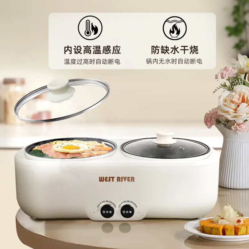 Digester double gall rice cooker automatic multi-functional hot pot cooking intelligent reservation insulation
Digester double gall rice cooker automatic multi-functional hot pot cooking intelligent reservation insulation