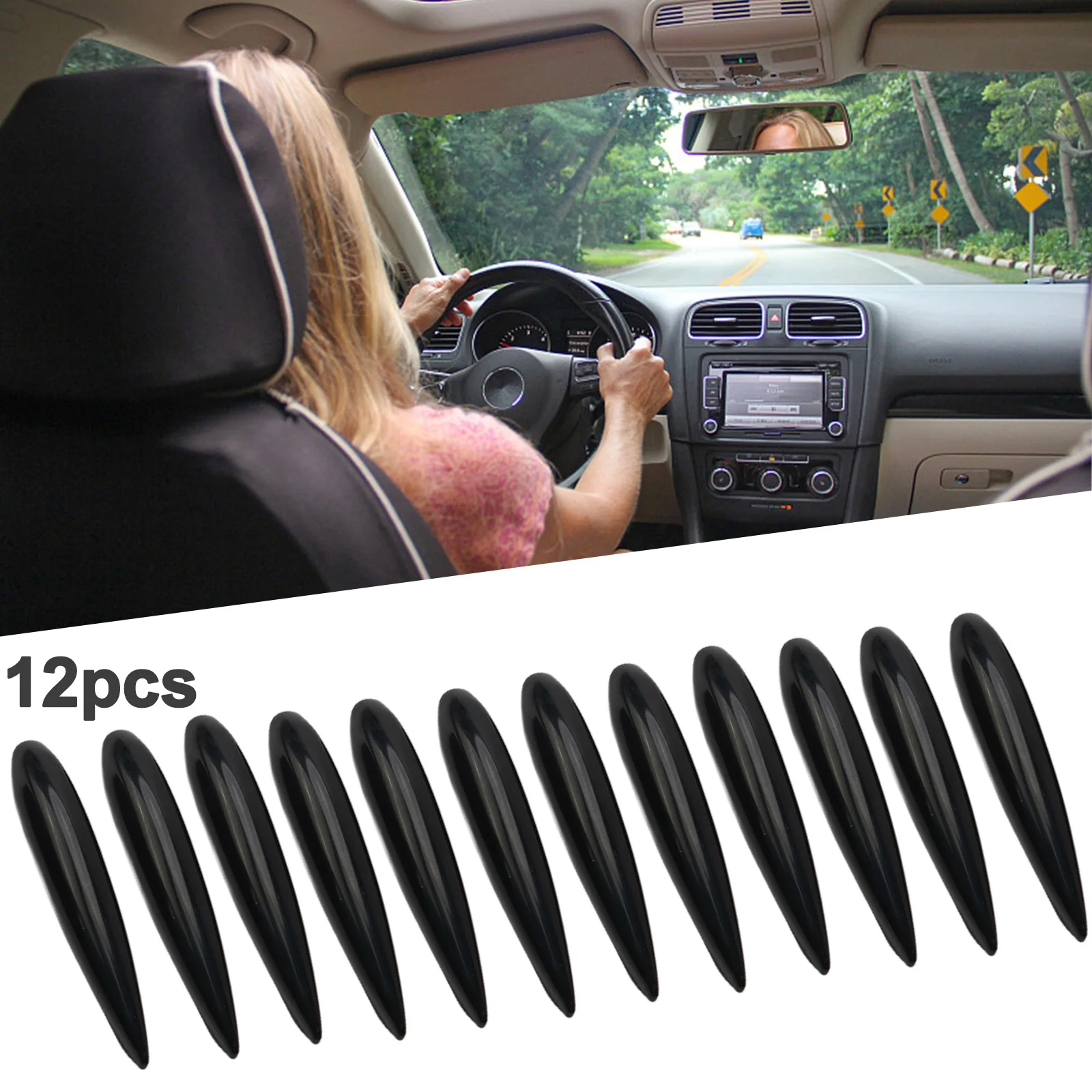 12x Car Protector Anti Scratch Door Edge Protection Strip Universal Car Bumper Protection Strip Car Exterior Parts Durable
12x Car Protector Anti Scratch Door Edge Protection Strip Universal Car Bumper Protection Strip Car Exterior Parts Durable