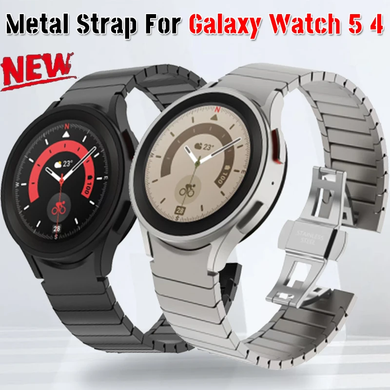 Luxury Stainless Steel Band for Samsung Galaxy Watch 6 5 4 40 44mm 5Pro 45mm Curved End Strap For 6 Classic 43 47mm No Gaps Band 
Luxury Stainless Steel Band for Samsung Galaxy Watch 6 5 4 40 44mm 5Pro 45mm Curved End Strap For 6 Classic 43 47mm No Gaps Band