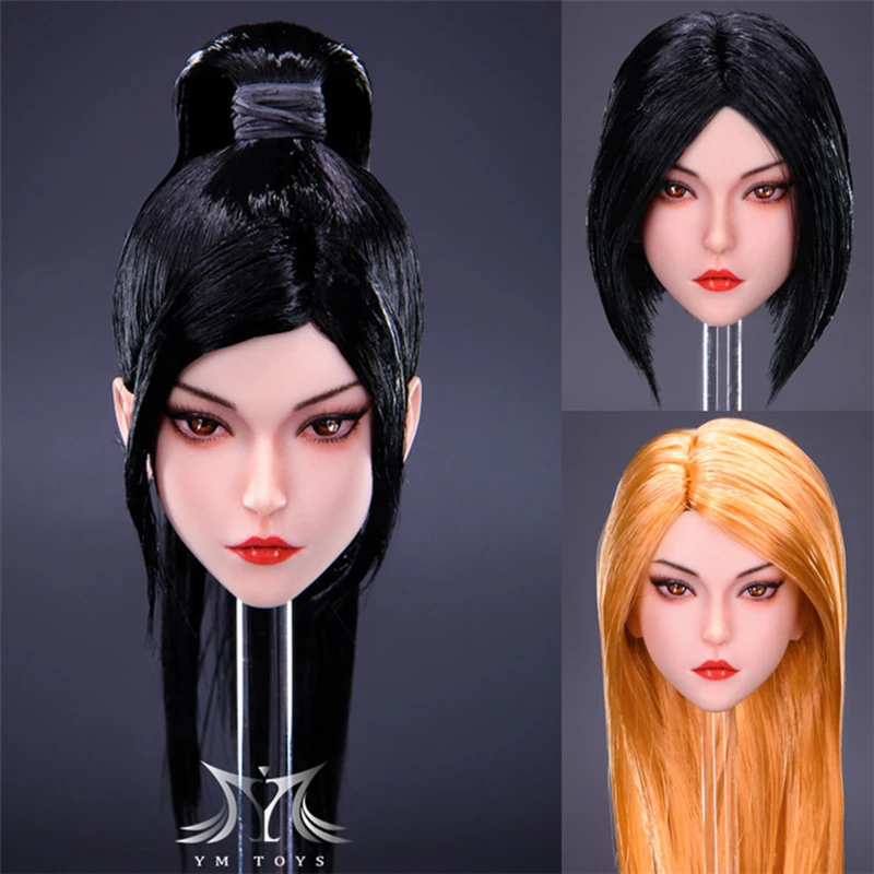 YMTOYS YMT073 1/6 Meier Heavy Makeup Head Sculpt Female Head Carving Model Fit 12'' TBL PH Soldier Action Figure Body Dolls
YMTOYS YMT073 1/6 Meier Heavy Makeup Head Sculpt Female Head Carving Model Fit 12'' TBL PH Soldier Action Figure Body Dolls