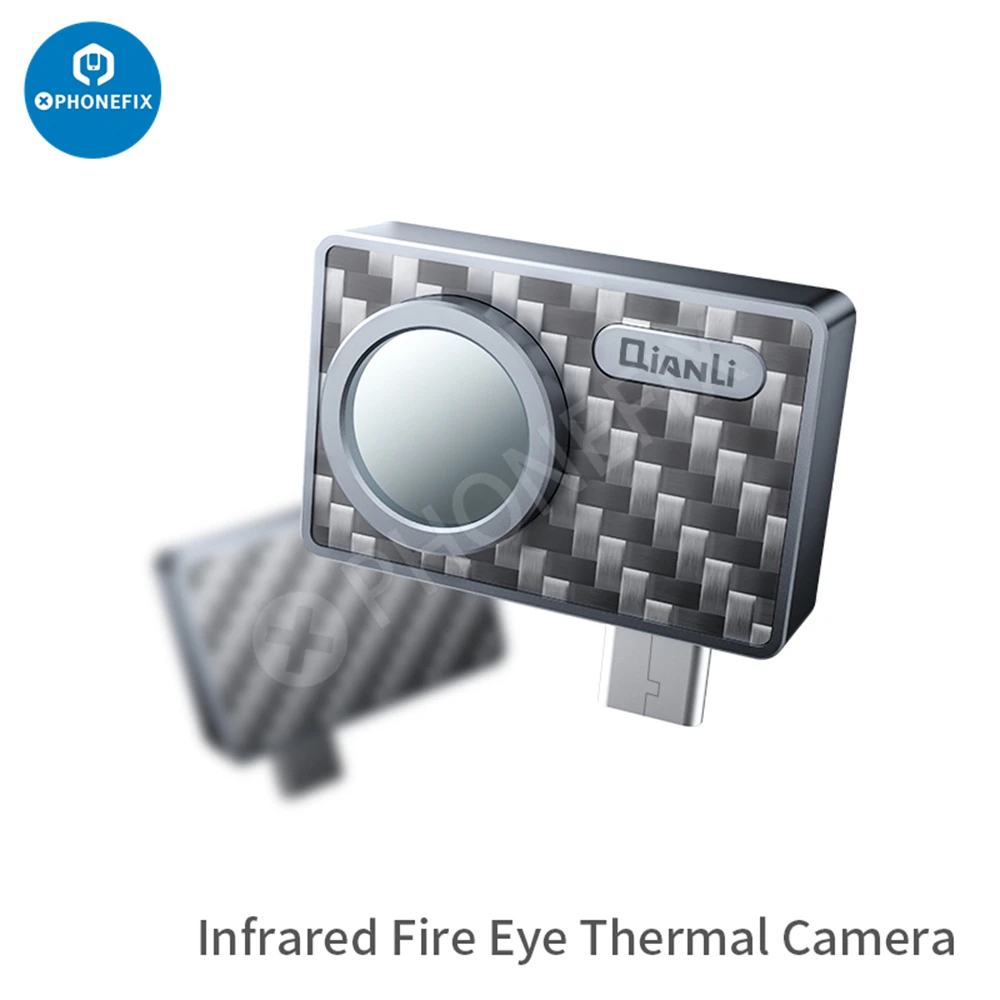 QIANLI Infrared Fire Eye Thermal Imager Camera with Android Type-C Interface for Motherboard Repair Fault Detector PCB Diagnosis
QIANLI Infrared Fire Eye Thermal Imager Camera with Android Type-C Interface for Motherboard Repair Fault Detector PCB Diagnosis