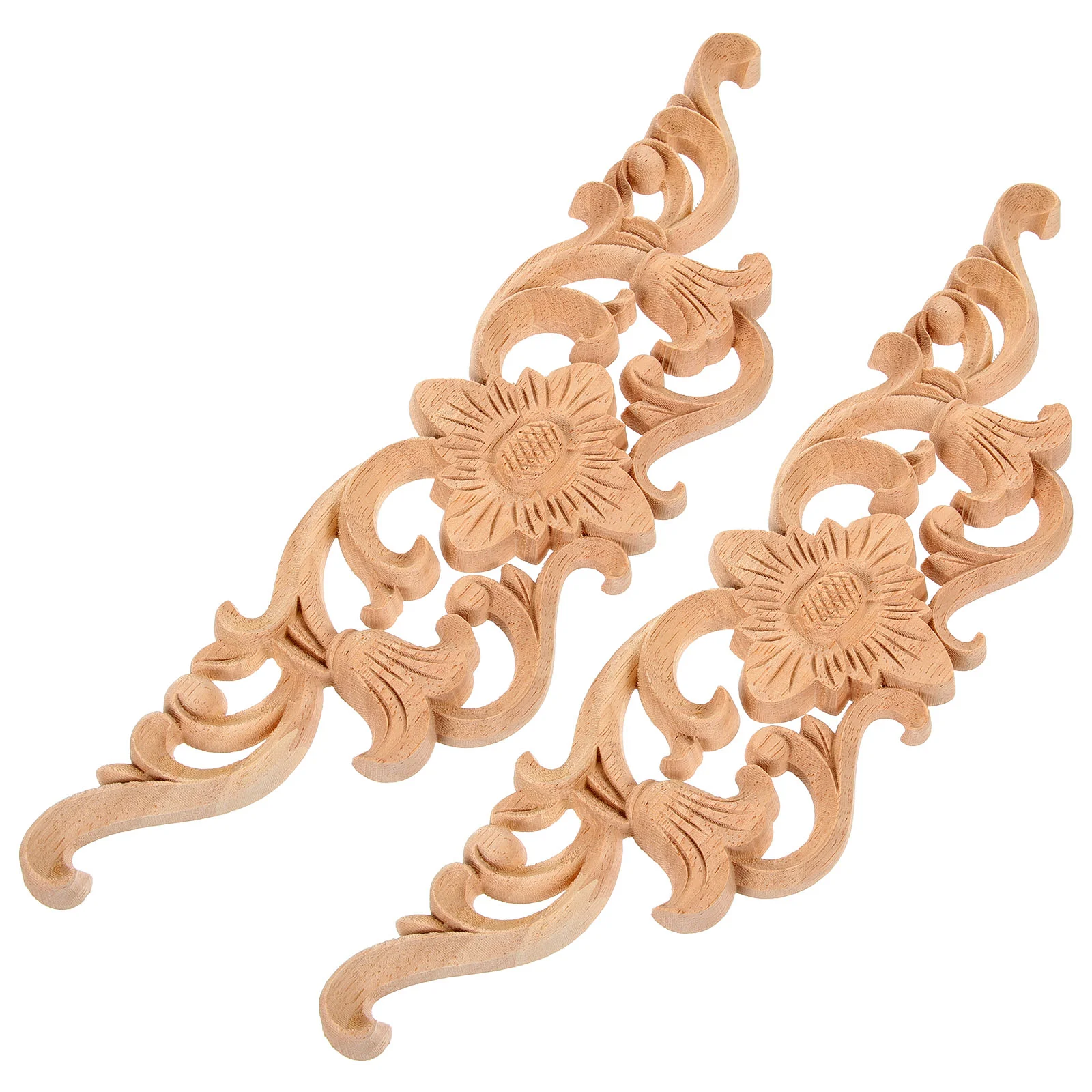 Decorative Wood Applique Door Wood Carved Applique Wooden Carving Wood Appliques and Onlays for Furniture Accessory
Decorative Wood Applique Door Wood Carved Applique Wooden Carving Wood Appliques and Onlays for Furniture Accessory