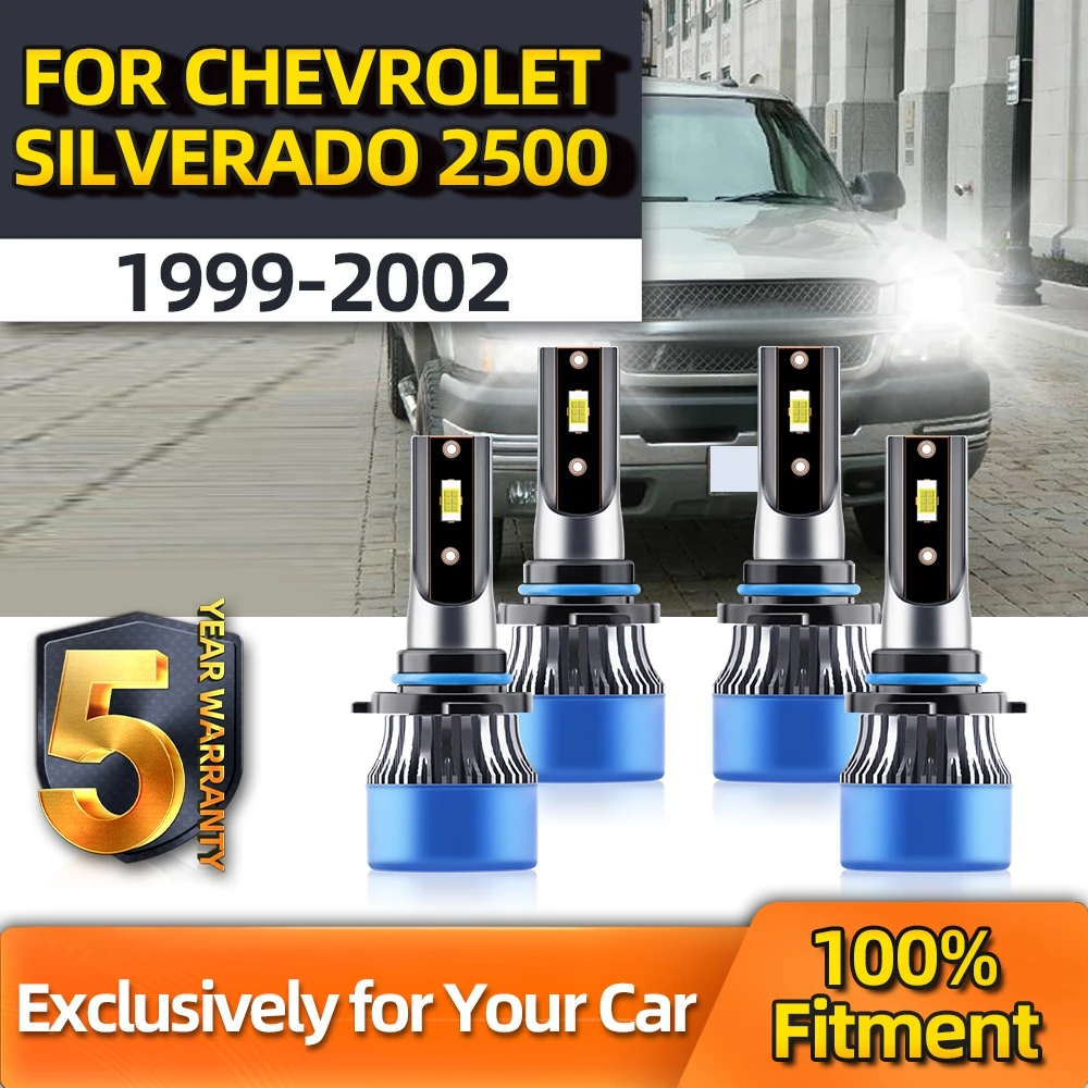 Crossfox Auto Led Headlight Car Bulb Combo High 9005 Low 9006 Plug-N-Play Bulbs For Chevrolet Silverado 2500 1999 2000 2001 2002 
Crossfox Auto Led Headlight Car Bulb Combo High 9005 Low 9006 Plug-N-Play Bulbs For Chevrolet Silverado 2500 1999 2000 2001 2002