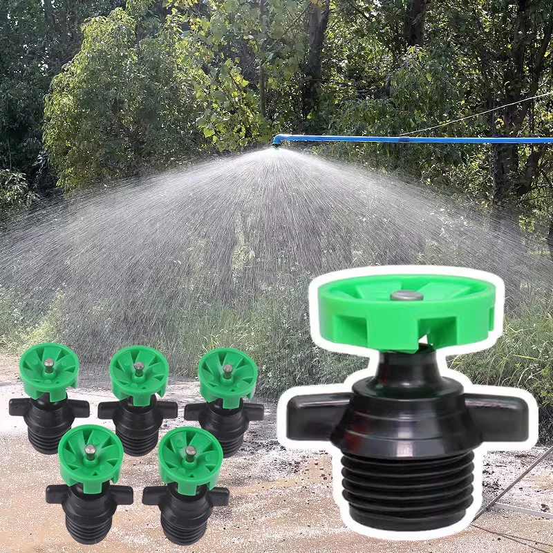 

360 Degree Rotating Irrigation Nozzle Turning Sprinkler Garden Lawn Irrigation 1/2 Inch Male Thread Automatic Rotating Nozzle