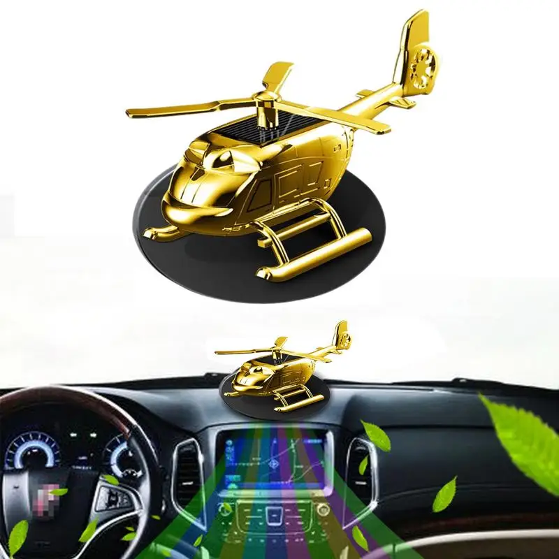 Solar Rotating Helicopter Aromatherapy Solar Power Air Freshener Airplane Fragrance Diffuser Ornament Car Perfume Diffuser 
Solar Rotating Helicopter Aromatherapy Solar Power Air Freshener Airplane Fragrance Diffuser Ornament Car Perfume Diffuser