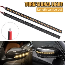 12V DC LED Car Strip Light 18cm 20cm 28cm Rearview Mirror Lamp Flowing Turn Signal Warning Light Cuttable Strip Lamp Universal
12V DC LED Car Strip Light 18cm 20cm 28cm Rearview Mirror Lamp Flowing Turn Signal Warning Light Cuttable Strip Lamp Universal