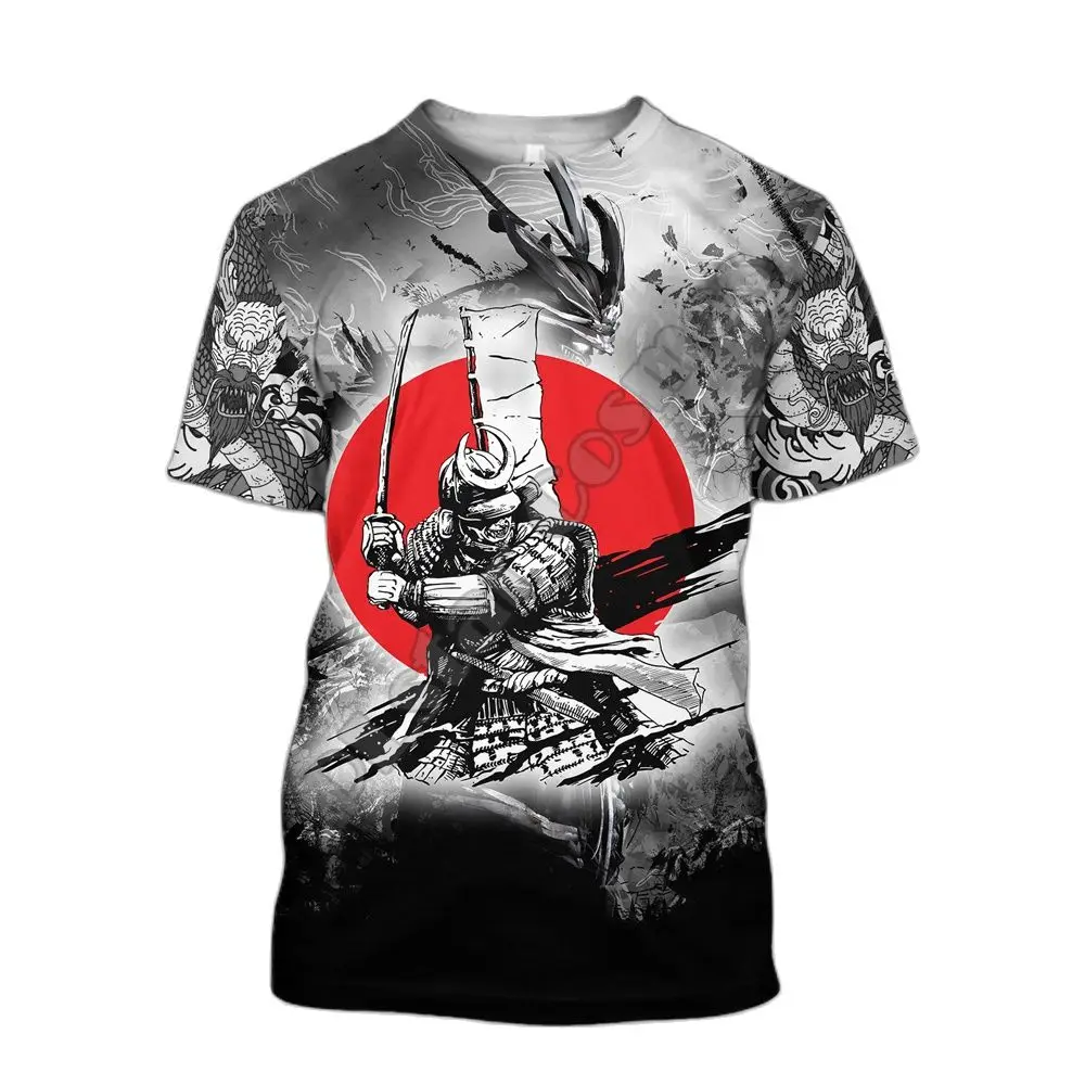 2022 Summer Vintage Samurai Tattoo 3D Printed Men's T-shirt Fashion Harajuku O-neck short sleeve casual loose oversized T-shirts
2022 Summer Vintage Samurai Tattoo 3D Printed Men's T-shirt Fashion Harajuku O-neck short sleeve casual loose oversized T-shirts