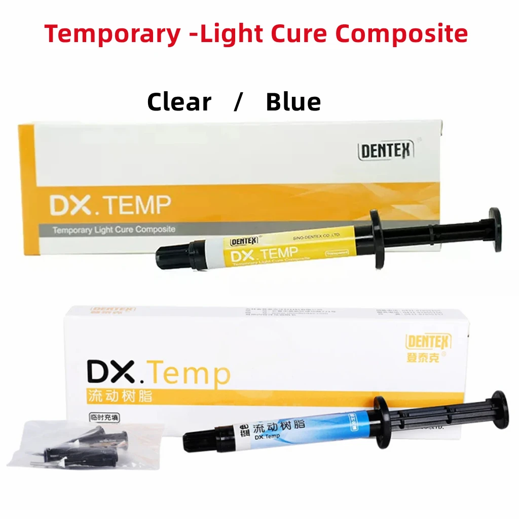 

Dental Provisional Resin Light-Curing Temporary Filling Material Tooth Cavities Temp Filler LC Composite Restoration Dentistry