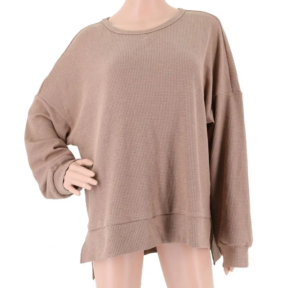 Soft Breathable Sweatshirt Oversized Waffle Knit Crewneck Sweatshirts Women's Casual Pullover Tops with Long Sleeves for Spring
Soft Breathable Sweatshirt Oversized Waffle Knit Crewneck Sweatshirts Women's Casual Pullover Tops with Long Sleeves for Spring
