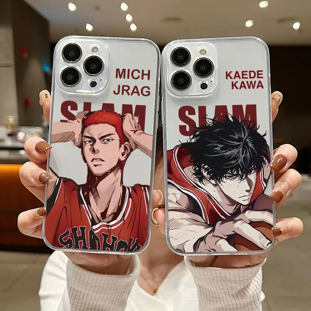 Hot Japan Anime SLAM DUNK Phone Case For Xiaomi Redmi Note 12 11 11T 10 10S 9 Pro Plus 10C 9A 9C 9T K40 4G 5G Transparent Cover
Hot Japan Anime SLAM DUNK Phone Case For Xiaomi Redmi Note 12 11 11T 10 10S 9 Pro Plus 10C 9A 9C 9T K40 4G 5G Transparent Cover