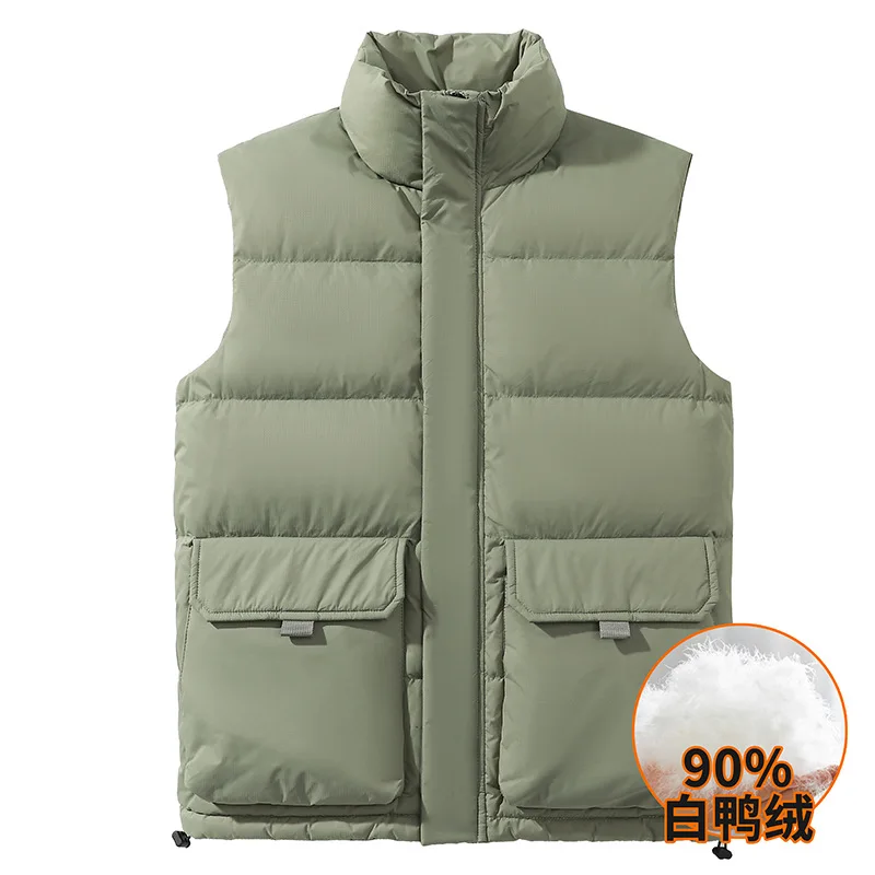 Down Vest For Men and Women The Same Style Youth Fashion Men and Women's Down Vest Sleeveless Men's Work Warm Clothing B13
Down Vest For Men and Women The Same Style Youth Fashion Men and Women's Down Vest Sleeveless Men's Work Warm Clothing B13