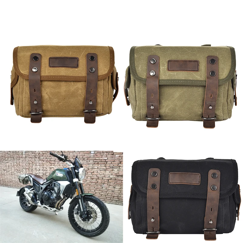 

Задняя сумка для мотоцикла, сумки для седла, рюкзак Equine, Холщовый чемодан, винтажная сумка, Новая высококачественная сумка для велоспорта