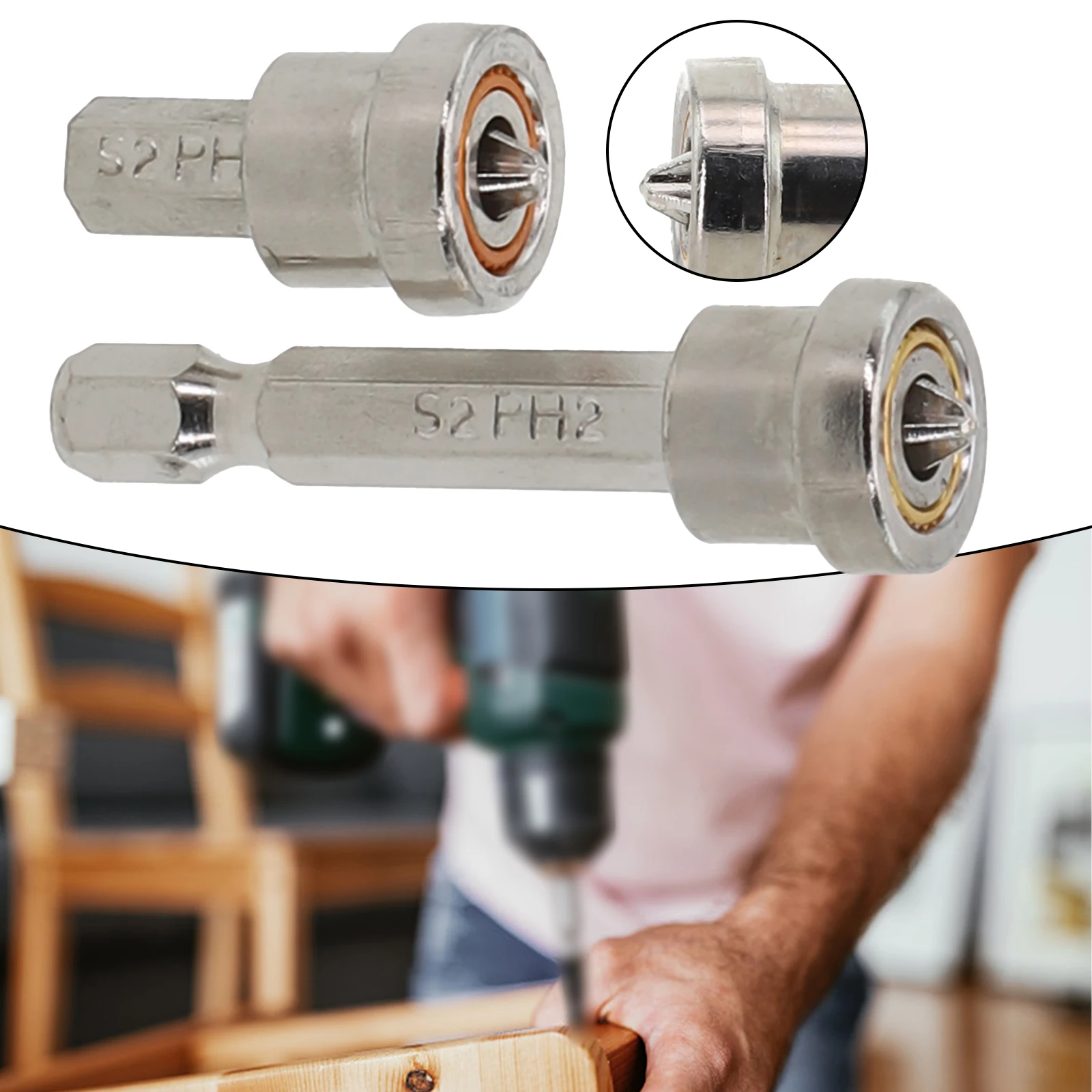 1/2pcs Drywall Screwdriver Bit Magnetic Ring Positioning Screwdriver Bits Woodworking Screw Hex Shank Power Tool Accessories
1/2pcs Drywall Screwdriver Bit Magnetic Ring Positioning Screwdriver Bits Woodworking Screw Hex Shank Power Tool Accessories