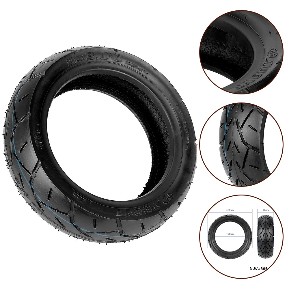 For TUOVT9*3.0-6 Tubeless Front Tire Electric Scooter Go Kart Vacuum Tyre Rear Tyre Wheel Rear Relacement Accessories
For TUOVT9*3.0-6 Tubeless Front Tire Electric Scooter Go Kart Vacuum Tyre Rear Tyre Wheel Rear Relacement Accessories