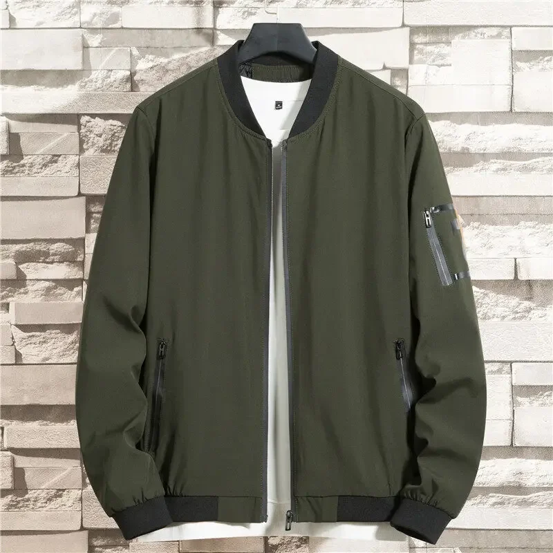 Mens Windbreaker Jackets Casual Jacket Men Fashion Outdoor Sports Coat Army Cargo Bomber Jacket Men Clothing Spring Autumn
Mens Windbreaker Jackets Casual Jacket Men Fashion Outdoor Sports Coat Army Cargo Bomber Jacket Men Clothing Spring Autumn