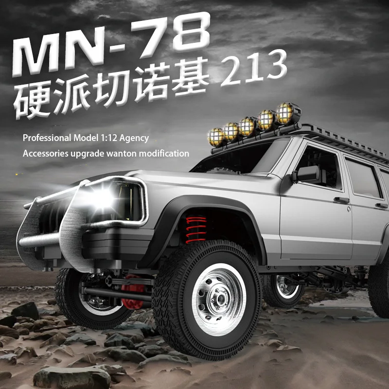 MN78 2.4G RC Four-wheel Drive Climbing Car Linkage Turn Signal RC Car Model Remote Control Car Control Birthday Gift Boys Toys
MN78 2.4G RC Four-wheel Drive Climbing Car Linkage Turn Signal RC Car Model Remote Control Car Control Birthday Gift Boys Toys